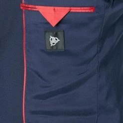 ROY ROBSON Anzug 050351594900+1704100+1295400/A410 Anzug mit Weste, Slim Fit, Schurwolle wasserabweisend, Dunkelblau meliert, Dunkelblau -Anzüge & Westen Schritte 338560 norm6