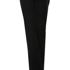 BOSS Anzug Norwin/Banks 50427198+50427205/001 Anzug Norwin-Banks, Slim Fit, Schurwolle, Schwarz gestreift, Schwarz -Anzüge & Westen Schritte 339616 norm8