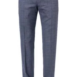 JOOP! Hose Blayr 30020474/426 Slim Fit, Schurwolle, Blau-grau kariert, Blau -Anzüge & Westen Schritte 339878 norm2