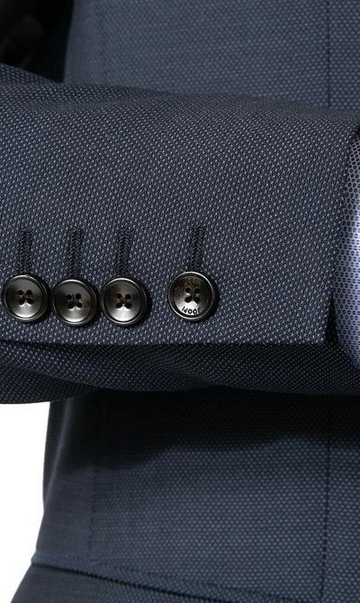 JOOP! Anzug Herby-Blayr 30021562+563/443 Slim Fit, Schurwolle Super100, Tiefblau 6 JOOP! Anzug Herby-Blayr 30021562+563/443 Slim Fit, Schurwolle Super100, Tiefblau – Bild 4