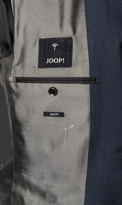 JOOP! Anzug Herby-Blayr 30021562+563/443 Slim Fit, Schurwolle Super100, Tiefblau 8 JOOP! Anzug Herby-Blayr 30021562+563/443 Slim Fit, Schurwolle Super100, Tiefblau – Bild 6