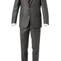 Carl Gross Anzug 40-016N0/324972+339603/52 Schurwolle, Anthrazit meliert, Anthrazit