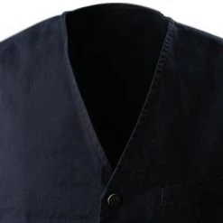 camel active Weste 451980/3E01/46 Baumwolle ungefüttert, Navy, Dunkelblau -Anzüge & Westen Schritte 341265 norm3