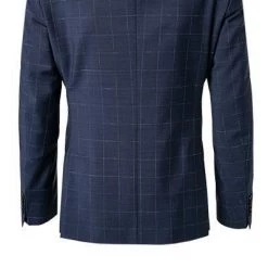 Strellson Anzug Aron-Maser 30020958+957/402 Slim Fit, Schurwolle Super100, Dunkelblau kariert , Dunkelblau -Anzüge & Westen Schritte 341326 norm3