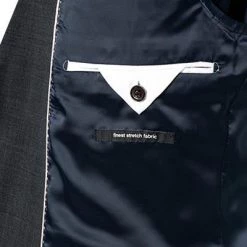 Strellson Anzug Allen-Mercer 30018430+16221/019 Slim Fit, Schurwoll-Stretch, Graphitgrau meliert , Graphitgrau -Anzüge & Westen Schritte 341333 norm5