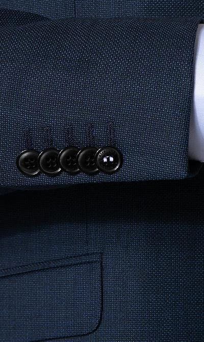 Strellson Anzug Allen-Mercer 30020627+628/430 Slim Fit, Schurwolle, Dunkelblau , Dunkelblau 6 Strellson Anzug Allen-Mercer 30020627+628/430 Slim Fit, Schurwolle, Dunkelblau , Dunkelblau – Bild 4