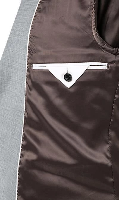 Strellson Anzug Allen-Mercer 30021890+891/035 Slim Fit, Schurwoll-Stretch, Mittelgrau , Mittelgrau 7 Strellson Anzug Allen-Mercer 30021890+891/035 Slim Fit, Schurwoll-Stretch, Mittelgrau , Mittelgrau – Bild 5