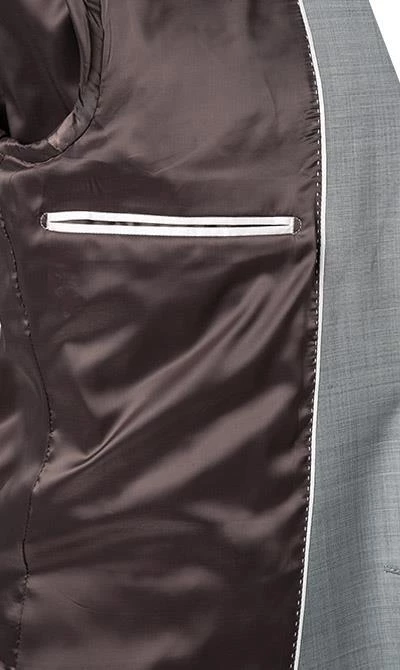 Strellson Anzug Allen-Mercer 30021890+891/035 Slim Fit, Schurwoll-Stretch, Mittelgrau , Mittelgrau 8 Strellson Anzug Allen-Mercer 30021890+891/035 Slim Fit, Schurwoll-Stretch, Mittelgrau , Mittelgrau – Bild 6