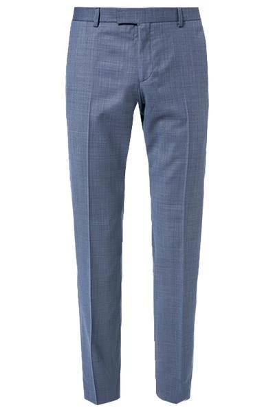 Strellson Hose Mercer 30021940/444 Slim Fit, Schurwolle, Bleu, Blau 4 Strellson Hose Mercer 30021940/444 Slim Fit, Schurwolle, Bleu, Blau – Bild 2