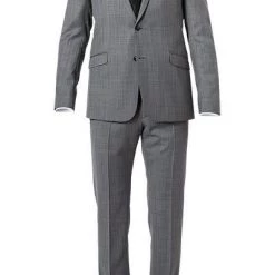 Strellson Anzug Allen-Mercer 30021939+940/030 Slim Fit, Schurwolle, Grau