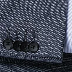 BOSS Anzug Norwin/Banks 50427078/7089/407 Anzug Norwin-Banks, Slim Fit, Jersey, Dunkelblau meliert, Dunkelblau -Anzüge & Westen Schritte 341673 norm4