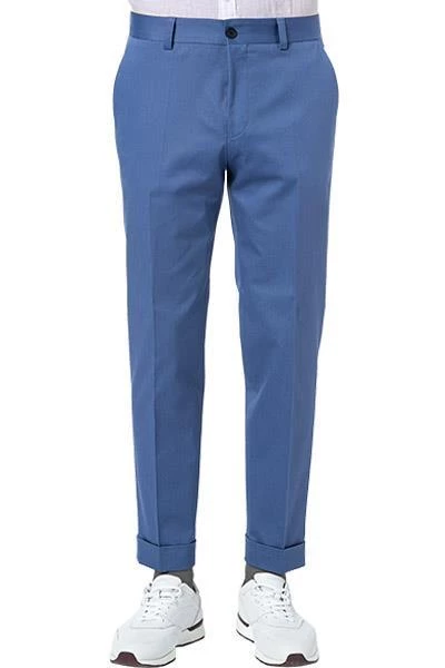 BOSS Hose Perin 50427343/479 Slim Fit, Baumwolle, Blau 3 BOSS Hose Perin 50427343/479 Slim Fit, Baumwolle, Blau