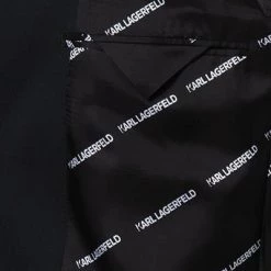 KARL LAGERFELD Anzug 255033+155233/10/501083/990 Schurwoll-Stretch, Schwarz -Anzüge & Westen Schritte 342191 norm6