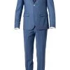 Daniel Hechter Anzug 40825+40855/100125/650 Modern Fit, Schurwoll-Stretch waschbar, Kornblumenblau gemustert, Kornblumenblau -Anzüge & Westen Schritte 343040 norm