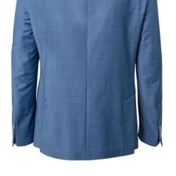 Daniel Hechter Anzug 40825+40855/100125/650 Modern Fit, Schurwoll-Stretch waschbar, Kornblumenblau gemustert, Kornblumenblau -Anzüge & Westen Schritte 343040 norm3