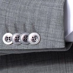 Daniel Hechter Anzug 40204+40254/100121/920 Modern Fit, Schurwoll-Stretch, Grau meliert , Grau -Anzüge & Westen Schritte 343047 norm4