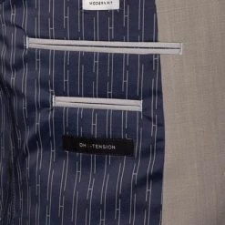 Daniel Hechter Anzug 40204+40254/100123/410 Modern Fit, Schurwoll-Stretch, Sand meliert, Sand -Anzüge & Westen Schritte 343051 norm6