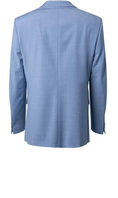 Daniel Hechter Anzug 40204+40254/100123/620 Modern Fit, Schurwoll-Stretch, Hellblau meliert, Hellblau 5 Daniel Hechter Anzug 40204+40254/100123/620 Modern Fit, Schurwoll-Stretch, Hellblau meliert, Hellblau – Bild 3