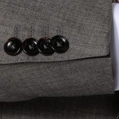 Carl Gross Anzug 40-016N0/324972+339603/71 Schurwolle, Taupe meliert, Taupe -Anzüge & Westen Schritte 344261 norm4