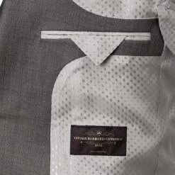 Carl Gross Anzug 40-016N0/324972+339603/71 Schurwolle, Taupe meliert, Taupe -Anzüge & Westen Schritte 344261 norm5