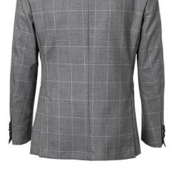 Windsor Anzug Garon+Santio 30019703+30019518/030 Anzug Garon-Santio, Shaped Fit, Schurwolle, Grau kariert, Grau 12 Windsor Anzug Garon+Santio 30019703+30019518/030 Anzug Garon-Santio, Shaped Fit, Schurwolle, Grau kariert, Grau -Anzüge & Westen Schritte 344745 norm3