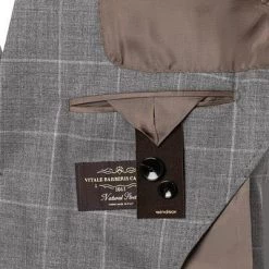 Windsor Anzug Garon+Santio 30019703+30019518/030 Anzug Garon-Santio, Shaped Fit, Schurwolle, Grau kariert, Grau 14 Windsor Anzug Garon+Santio 30019703+30019518/030 Anzug Garon-Santio, Shaped Fit, Schurwolle, Grau kariert, Grau -Anzüge & Westen Schritte 344745 norm5