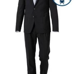 Strellson Anzug Acon-Saturn 30021809+20936/401 Slim Fit, Schurwoll-Stretch, Nachtblau