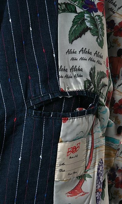 BOB Anzug DRESS383A+B T383/rosso Baumwolle-Leinen halbgefüttert, Navy-rot gestreift 7 BOB Anzug DRESS383A+B T383/rosso Baumwolle-Leinen halbgefüttert, Navy-rot gestreift – Bild 5