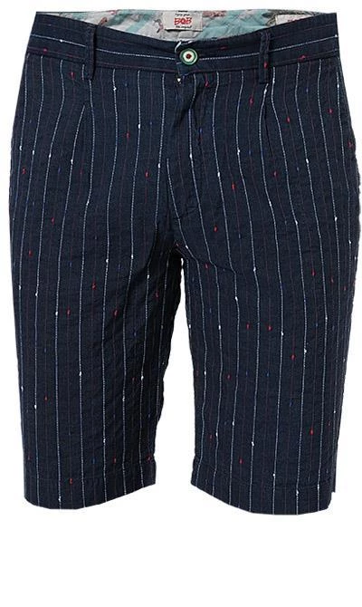 BOB Anzug DRESS383A+B T383/rosso Baumwolle-Leinen halbgefüttert, Navy-rot gestreift 9 BOB Anzug DRESS383A+B T383/rosso Baumwolle-Leinen halbgefüttert, Navy-rot gestreift – Bild 7