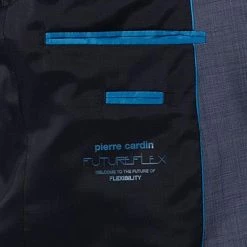 Pierre Cardin Anzug 52261+72240/810/75231/3350 Regular Fit, Schurwoll-Stretch Futureflex, Blau meliert, Blau -Anzüge & Westen Schritte 346802 norm6