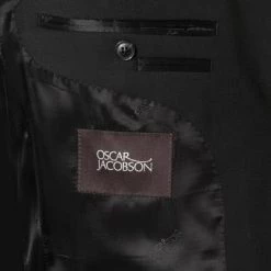 OSCAR JACOBSON Anzug 30504158+442+5374158/310 Anzug mit Weste, Wolle, Schwarz -Anzüge & Westen Schritte 347717 norm7