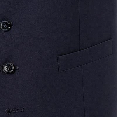 OSCAR JACOBSON Weste Carlo 4424158/220 Wolle, Blau 4 OSCAR JACOBSON Weste Carlo 4424158/220 Wolle, Blau – Bild 2