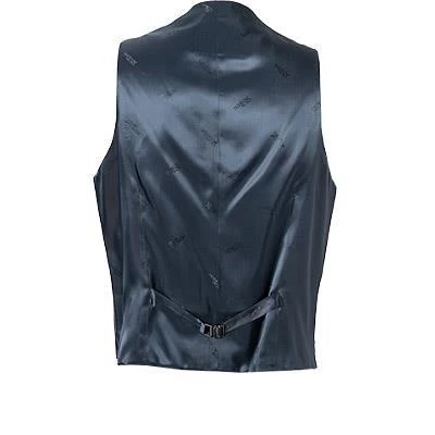 OSCAR JACOBSON Weste Carlo 4424158/220 Wolle, Blau 5 OSCAR JACOBSON Weste Carlo 4424158/220 Wolle, Blau – Bild 3