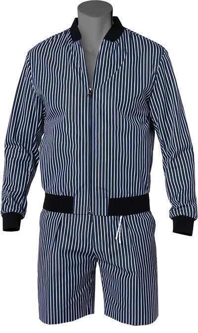 BOSS Anzug Nolwin-Pepe 50433868+33016/402 Slim Fit, Baumwolle, Dunkelblau gestreift, Dunkelblau 3 BOSS Anzug Nolwin-Pepe 50433868+33016/402 Slim Fit, Baumwolle, Dunkelblau gestreift, Dunkelblau