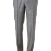 EDUARD DRESSLER Hose Jeff 00720/3B25/15 Shaped Fit, Schurwolle Super110, Grau meliert, Grau -Anzüge & Westen Schritte 348795 norm
