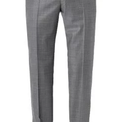 EDUARD DRESSLER Anzug 00720/6B01+3B25/15 Shaped Fit, Schurwolle Super110, Grau meliert, Grau -Anzüge & Westen Schritte 348797 norm7