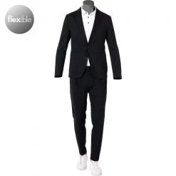 CINQUE Anzug Cidatini-Cijuno 2227+2157-1560/99 Slim Fit, Jersey halbgefüttert, Schwarz