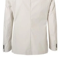 BOSS Anzug Nolvay-Pero 50433784+795/102 Slim Fit, Baumwolle ungefüttert, Ecru, Hellbeige -Anzüge & Westen Schritte 349103 norm3