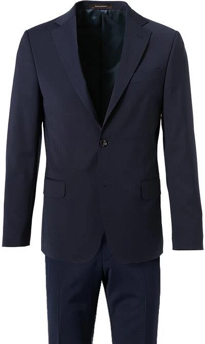 OSCAR JACOBSON Anzug 30504158+5374158/220 Wolle, Blau 4 OSCAR JACOBSON Anzug 30504158+5374158/220 Wolle, Blau – Bild 2