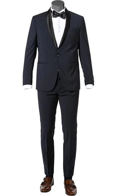 Pierre Cardin Anzug 41220+71738/850/94602/3000 Smoking, Modern Fit, Schurwolle Super110, Marine 3 Pierre Cardin Anzug 41220+71738/850/94602/3000 Smoking, Modern Fit, Schurwolle Super110, Marine