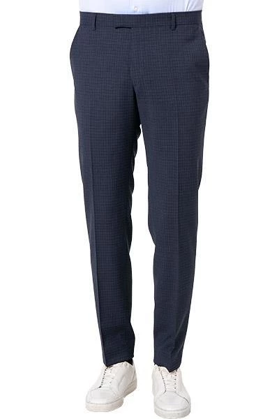 JOOP! Hose Blayr 30023040/410 Slim Fit, Schurwoll-Stretch, Dunkelbau kariert, Dunkelblau 3 JOOP! Hose Blayr 30023040/410 Slim Fit, Schurwoll-Stretch, Dunkelbau kariert, Dunkelblau