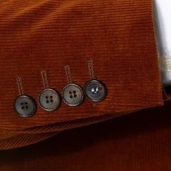 Strellson Anzug Alzer/Luc 30024162+30024163/823 Anzug Alzer-Luc, Slim Fit, Cord, Rostbraun -Anzüge & Westen Schritte 352332 norm4