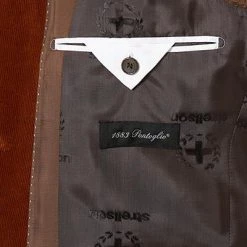 Strellson Anzug Alzer/Luc 30024162+30024163/823 Anzug Alzer-Luc, Slim Fit, Cord, Rostbraun -Anzüge & Westen Schritte 352332 norm5