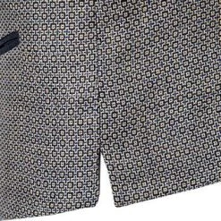 Schneiders Weste Henro 341/0079/4020 Trachtenweste, Leinen, Beige-blau gemustert, Beige-blau -Anzüge & Westen Schritte 352640 norm4