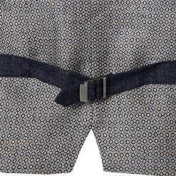 Schneiders Weste Henro 341/0079/4020 Trachtenweste, Leinen, Beige-blau gemustert, Beige-blau -Anzüge & Westen Schritte 352640 norm5