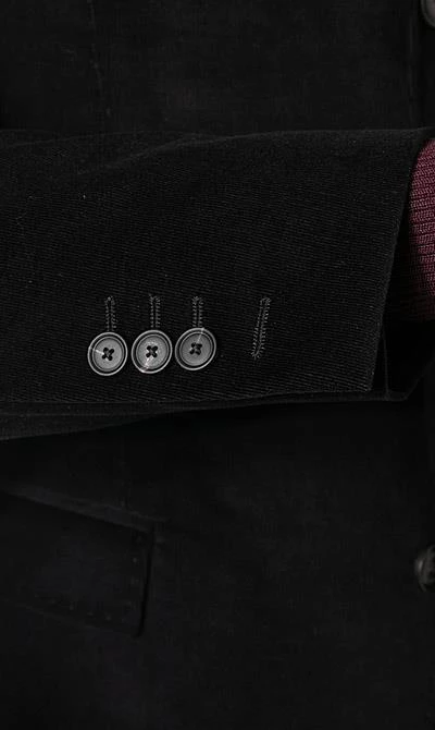 JOOP! Anzug Haspar-Bloom 30023023/001 Slim Fit, Cord, Schwarz 6 JOOP! Anzug Haspar-Bloom 30023023/001 Slim Fit, Cord, Schwarz – Bild 4