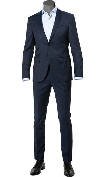 JOOP! Anzug Damon/Gun 30024804+30024806/420 Anzug Damon-Gun, Extra Slim Fit, Schurwoll-Stretch, Dunkelblau meliert, Dunkelblau 3 JOOP! Anzug Damon/Gun 30024804+30024806/420 Anzug Damon-Gun, Extra Slim Fit, Schurwoll-Stretch, Dunkelblau meliert, Dunkelblau