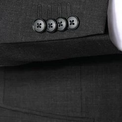 Pierre Cardin Anzug 52253+72240/810/14001/2100 Regular Fit, Schurwoll-Stretch Futureflex, Anthrazit meliert, Anthrazit -Anzüge & Westen Schritte 353104 norm4