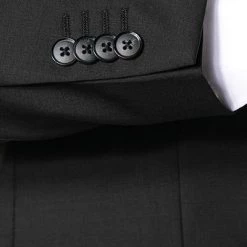 Pierre Cardin Anzug 52253+72240/810/14001/2000 Regular Fit, Schurwoll-Stretch Futureflex, Schwarz -Anzüge & Westen Schritte 353123 norm4