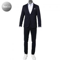 Pierre Cardin Anzug 42285+72534/810/14300/3000 Jersey, Marine